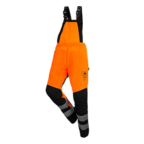 Cotte à bretelles BasePro HV - Orange / Noir SIP Protection