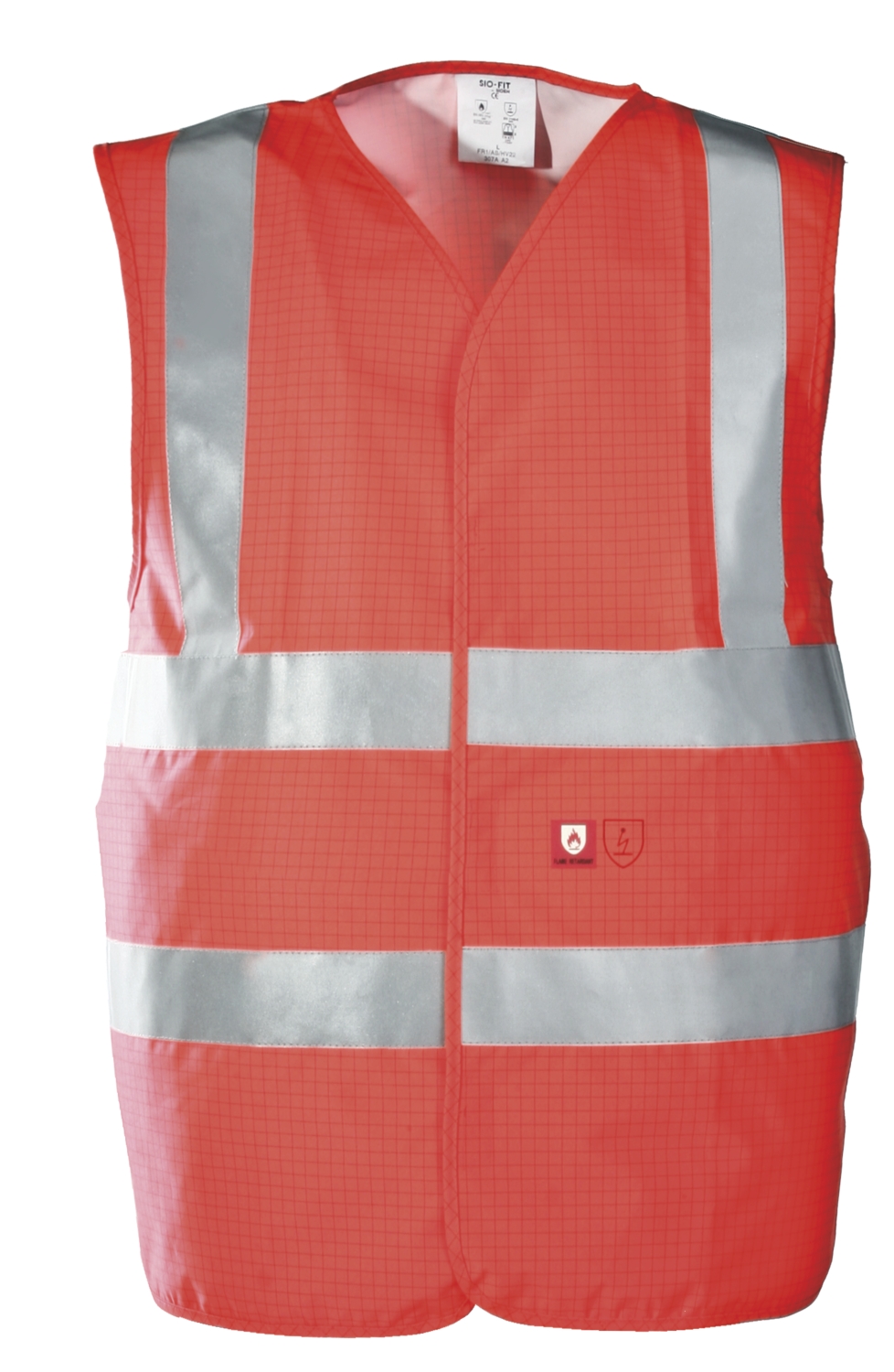 Gilet Hellisan HV - Rouge Sioen