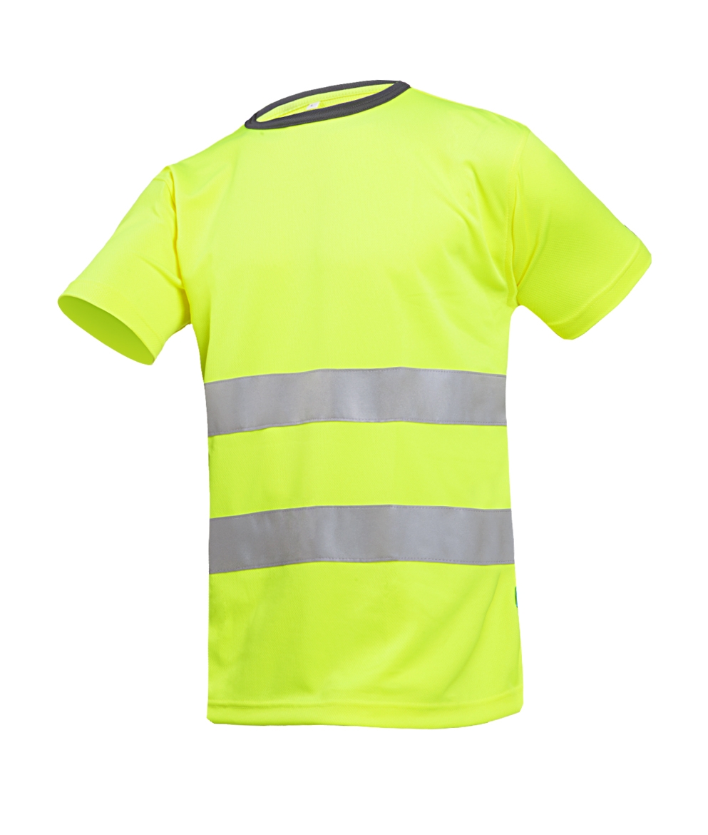  Tee-shirt Cartura HV - Jaune 