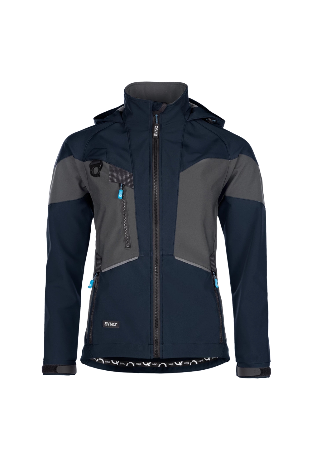 Softshell polyester recyclé élasthanne membrane TPE femme Stunter marine / gris anthracite