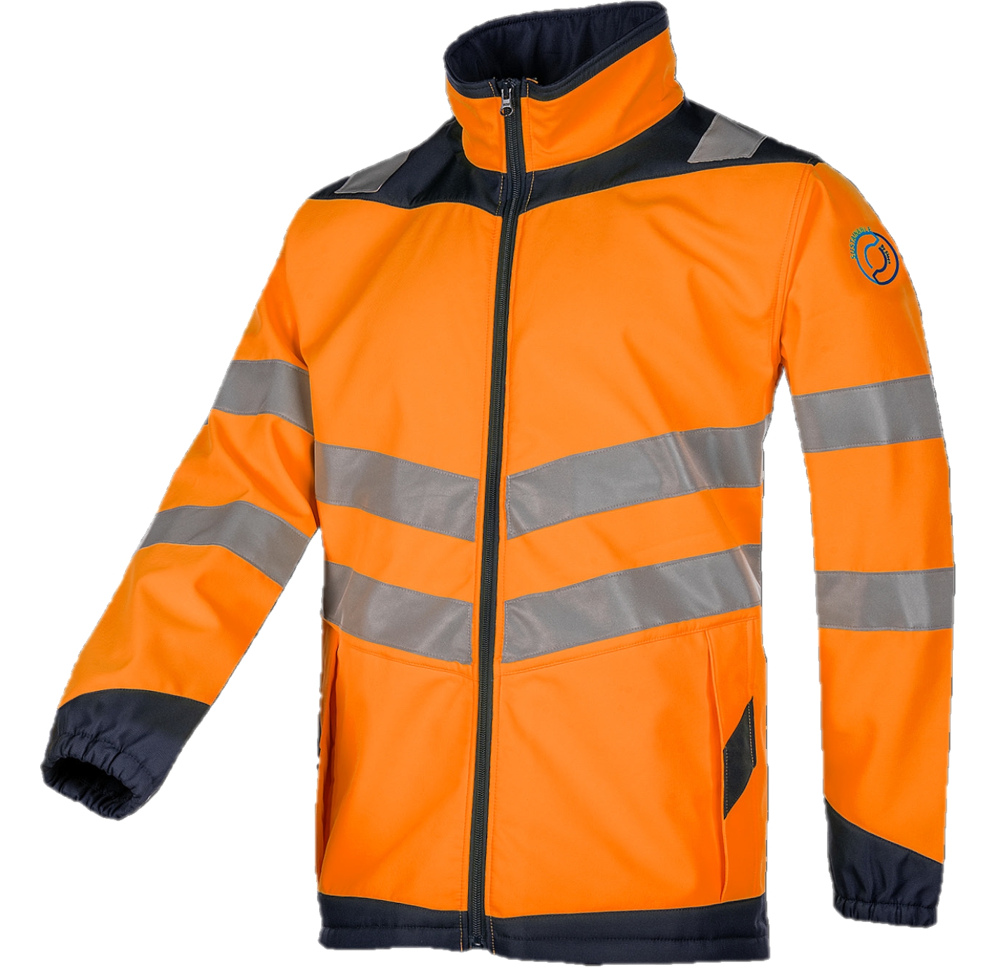 Softshell Aborg HV - Orange / Marine Sioen