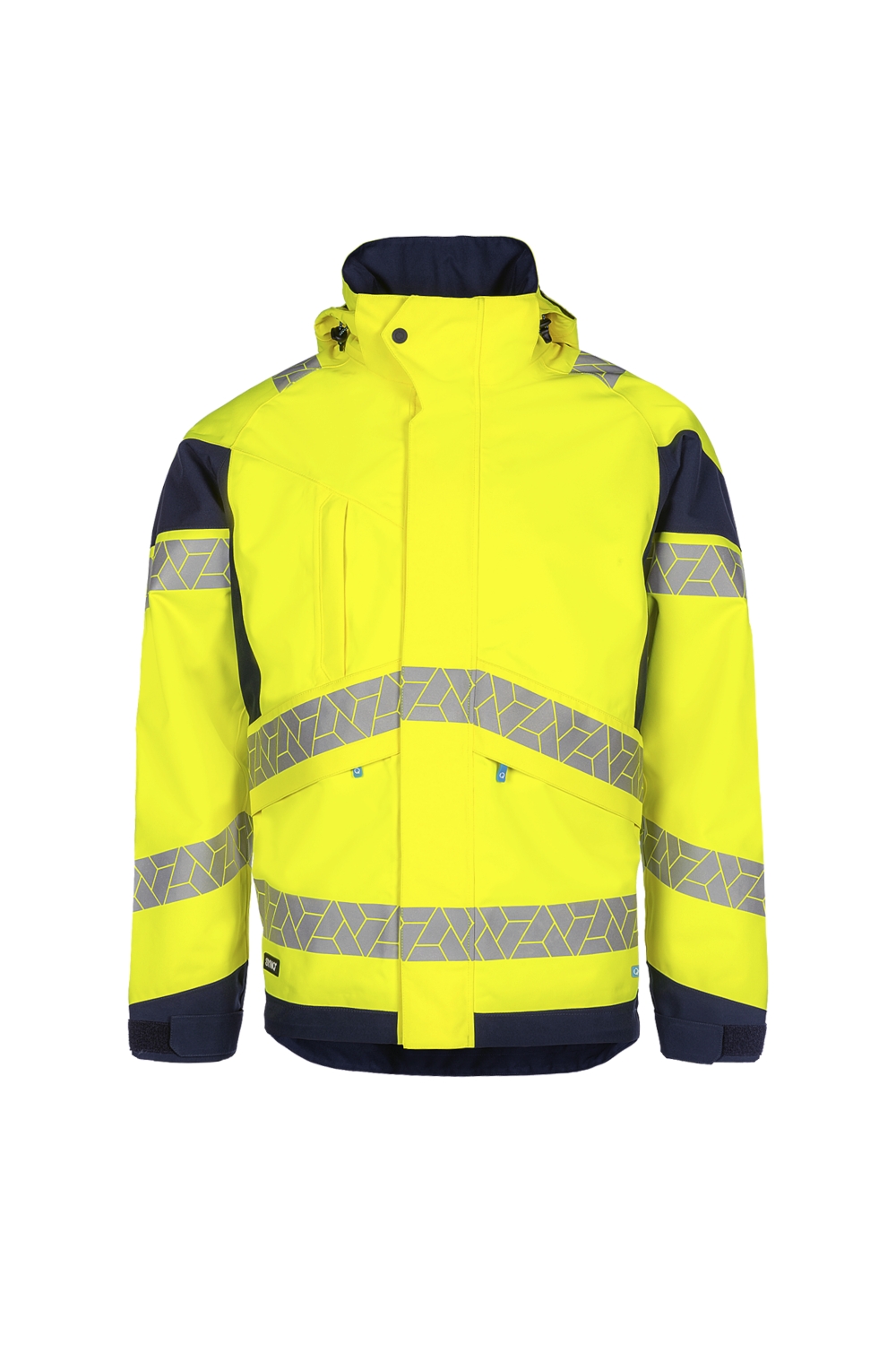 Veste Synq® Jacklight HV - Jaune / Bleu marine Sioen