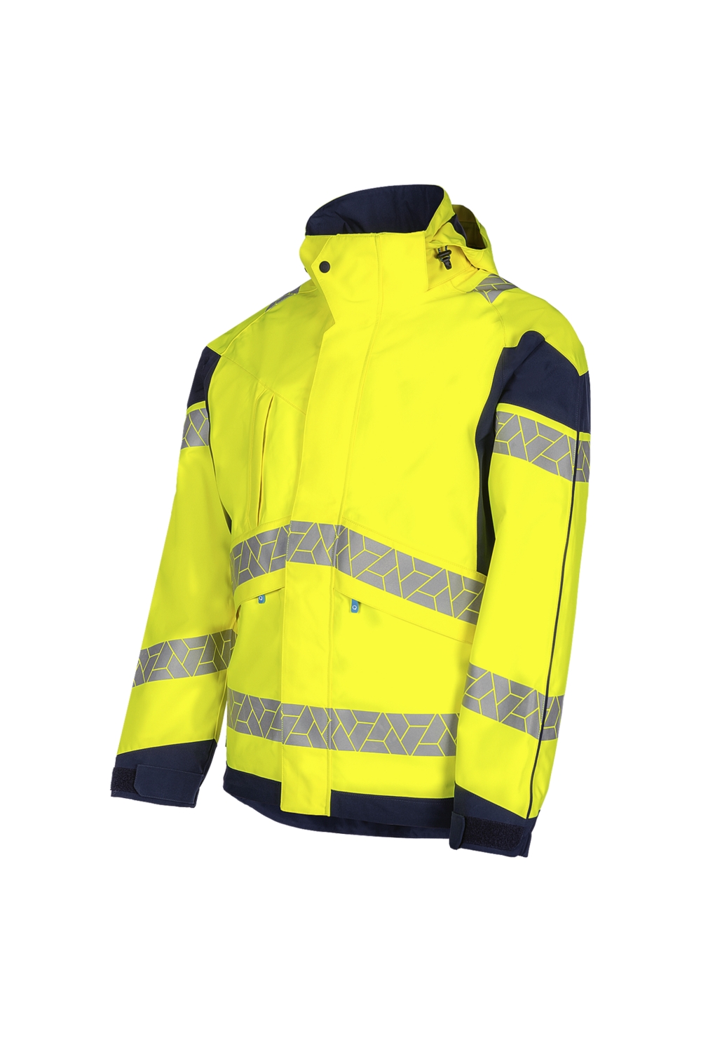 Veste Synq® Jacklight HV - Jaune / Bleu marine Sioen