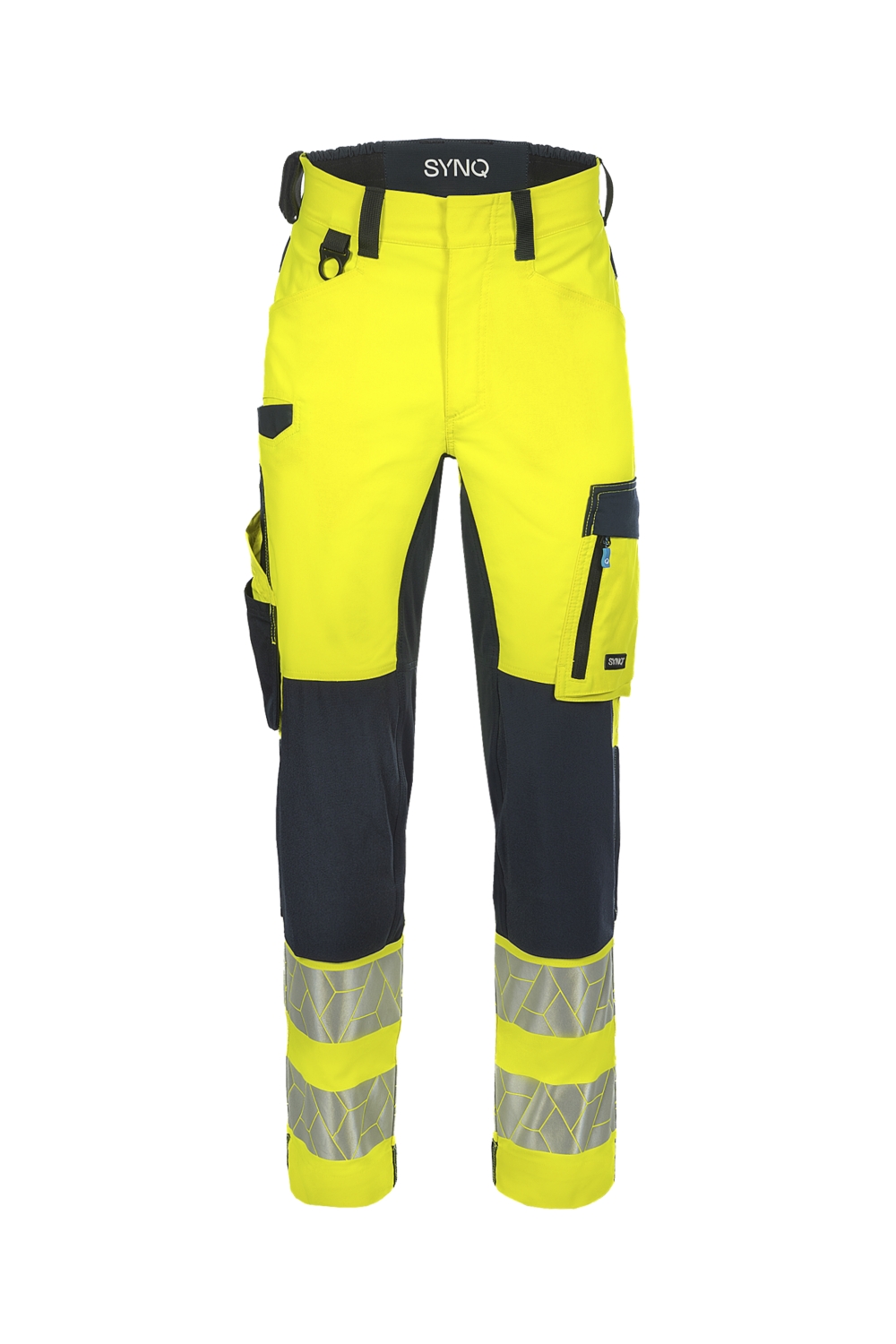 Pantalon Synq® Nopaque HV - Jaune / Bleu marine Sioen