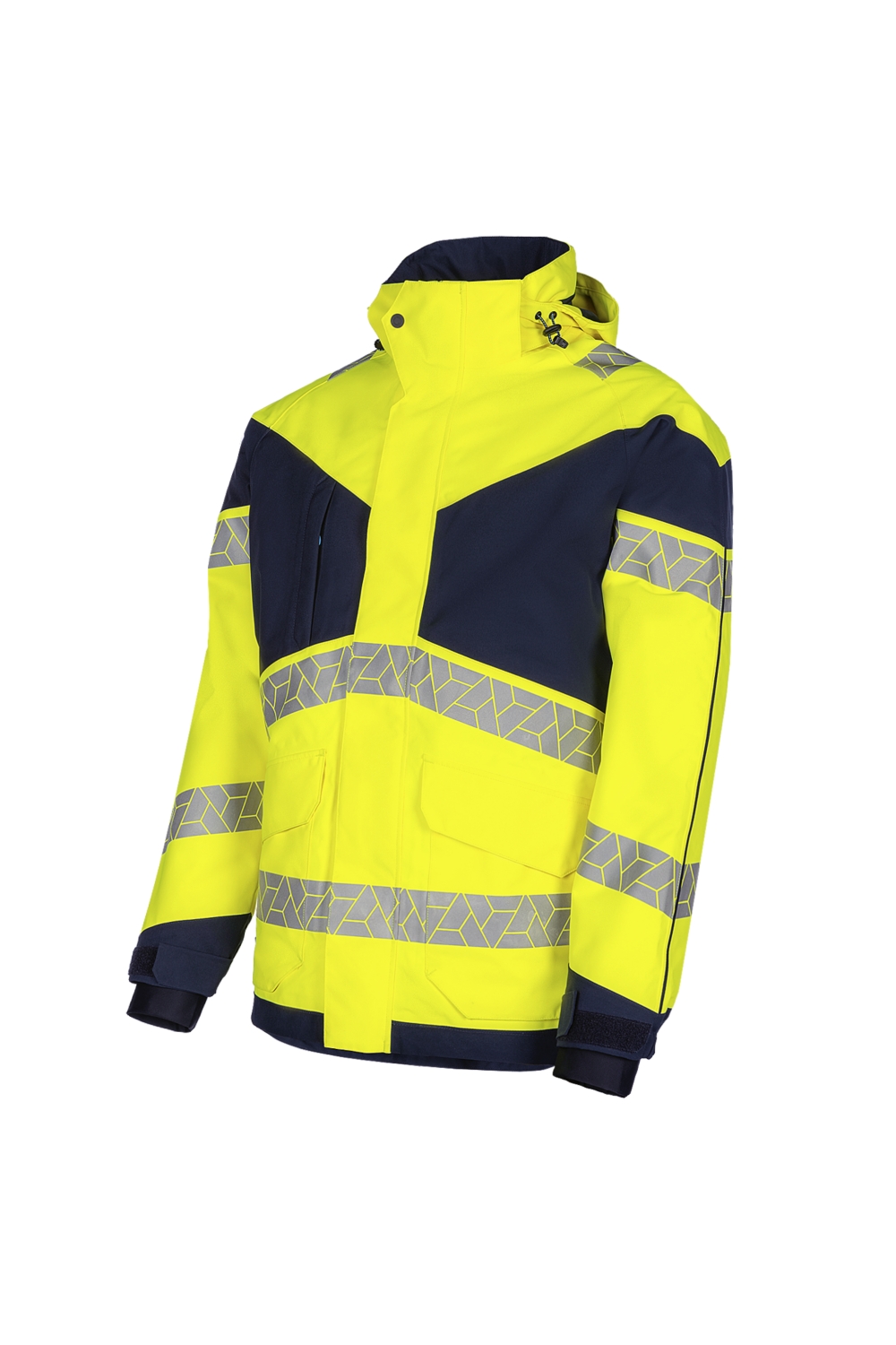 Parka Synq® Pointout HV - Jaune / Bleu marine Sioen