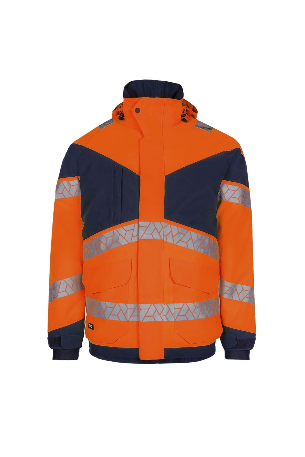 Parka Synq® Pointout HV - Orange / Bleu marine Sioen