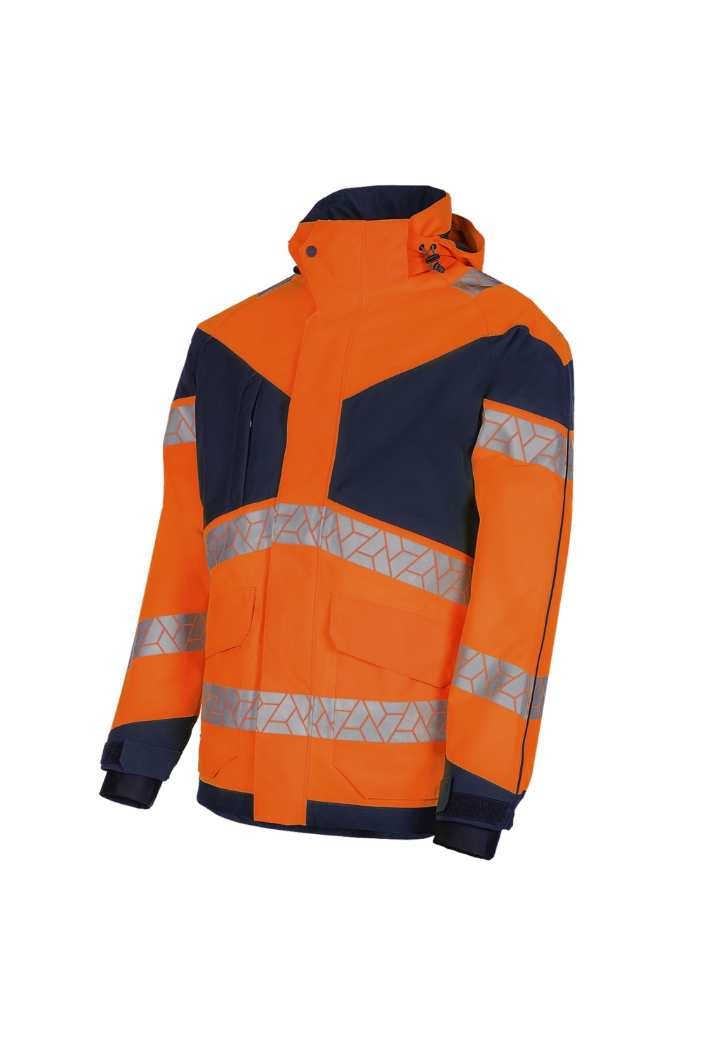 Parka Synq® Pointout HV - Orange / Bleu marine Sioen