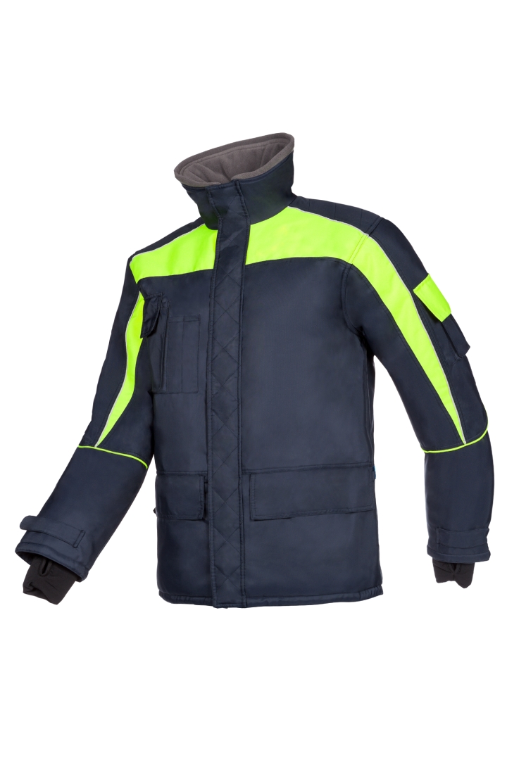 Veste frigoriste Talau - Marine / Jaune Sioen