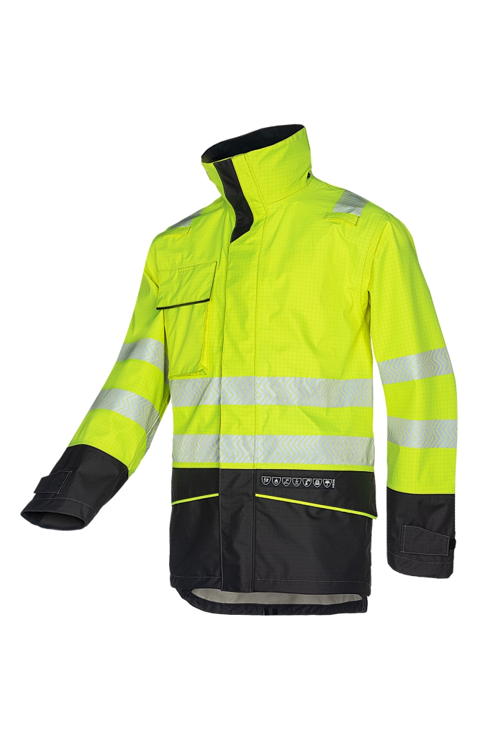 Parka Torvik HV - Jaune / Gris Sioen