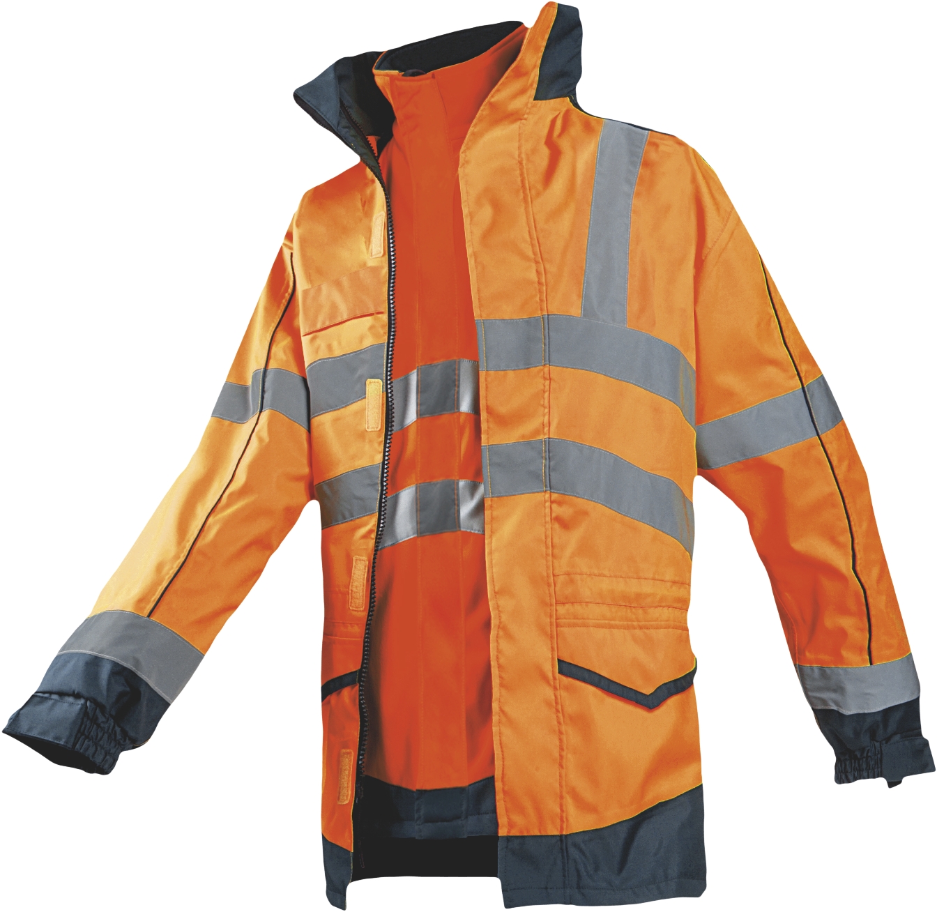 Parka Anfield HV - Orange / Marine Sioen