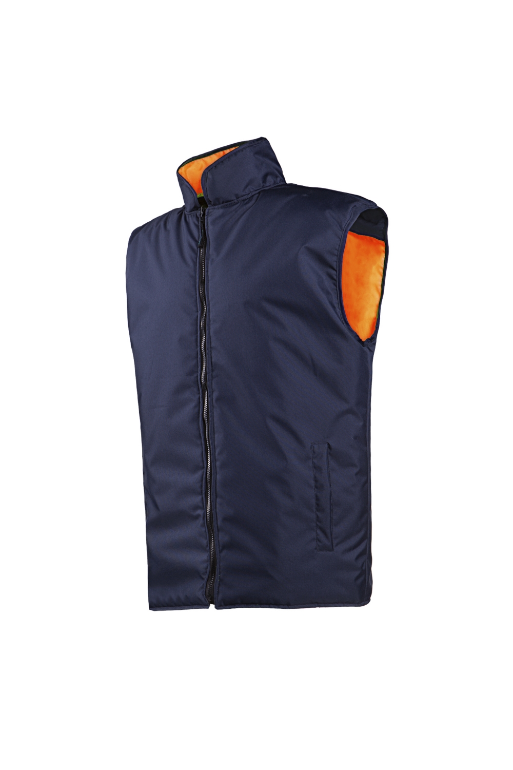 Gilet réversible Burton HV - Orange / Marine Sioen