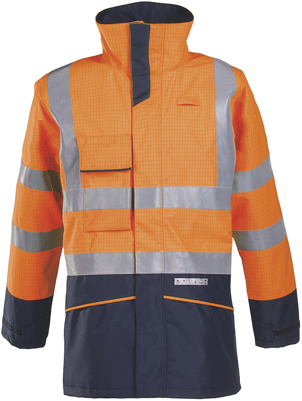 Parka Hedland HV - Orange / Marine Sioen