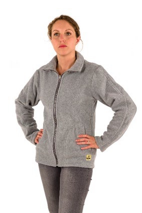 Veste polaire ESD - Gris SJM Eurostat