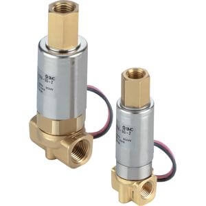 VDW200/300, Electrovanne 3/2 pour l'air et l'eau SMC