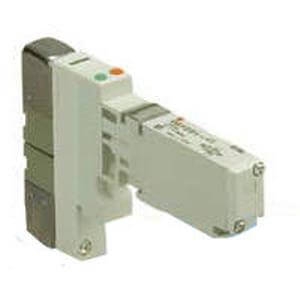 VQ2*0*, Série 2000, Electrodistributeur 5/2, 5/3, joint élastique, connexion embrochable, montage sur embase SMC