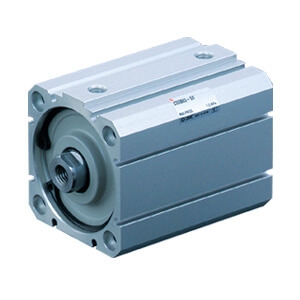 Vérin pneumatique ISO 21287 compact diamètre 25 double effet amortissement pneumatique réglable série C55 SMC