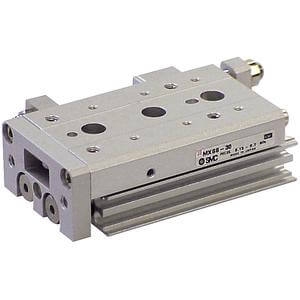 MXS, Table linéaire pneumatique, à guidage à rouleaux croisés SMC