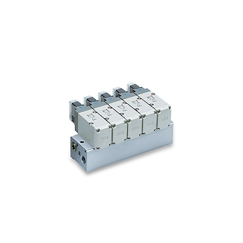 VV3P5, Séries 500, Electrodistributeur 3/2 sur embase SMC