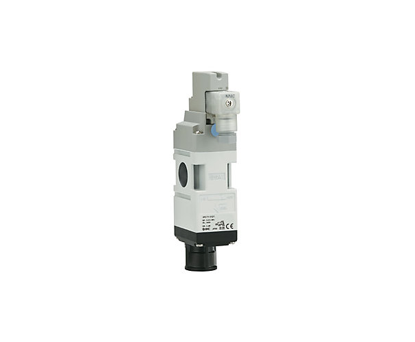 VP517/717, Distributeur 3/2 à purge de pression résiduelle, Raccordement modulaire SMC