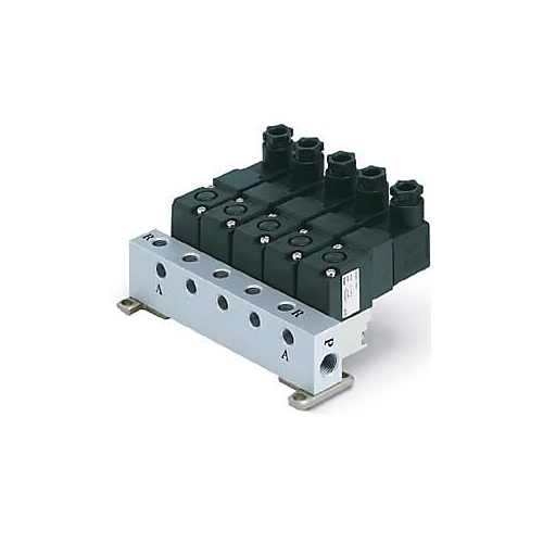VV307, Electrodistributeur 3/2 sur embase SMC