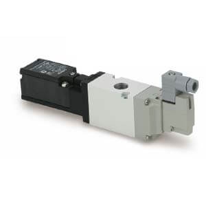 VP542/742-X536, Distributeur à simple échappement de pression résiduelle, Électrodistributeur 3/2, ISO13849-1 SMC
