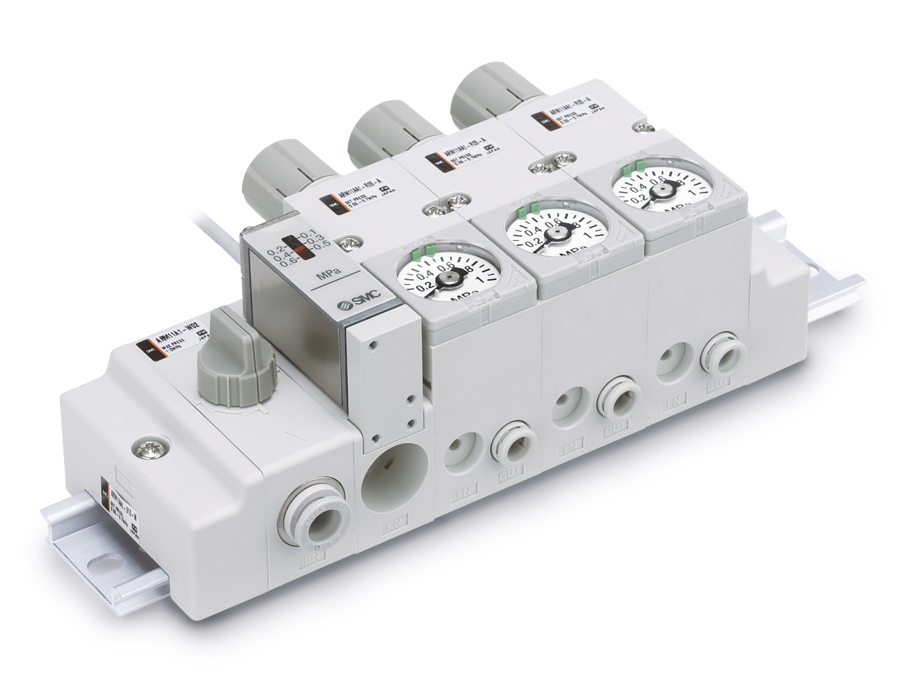 Régulateur arm11ab1-208-j adapteur evge15lredcf SMC