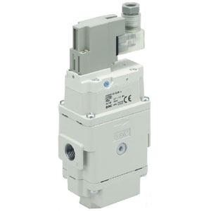 Valve de coupure et mise en pression progressive - AV2000 SMC