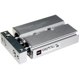 Vérin pneumatique compact guidé bi-tiges diamètre 20 course double effet série CXSJ SMC