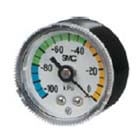 Manomètre sec raccord arrière boitier cylindrique acier série GZ46 SMC