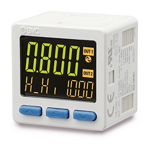 Pressostat haute précision a 3 zones plage série ISE20A SMC