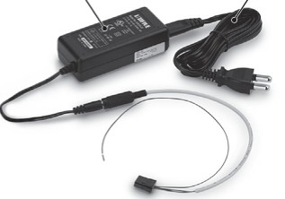 Adaptateur AC avec câble AC pour ioniseur de type ventilateur série compatible IZF10 série IZF10