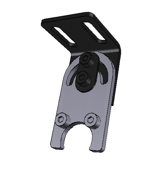 Fixation pour ioniseur type barre séries compatible IZT40/41/42 série IZT40