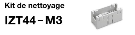 Kit de nettoyage pour ioniseur type barre séries compatible IZT44/45 série IZT44