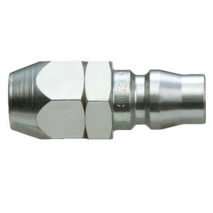 Embout P modèle à écrou pour tube uréthane renf Ø6x9mm - Acier chromé zingué série KK130 SMC
