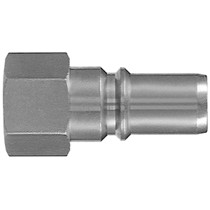 Embout P modèle tauraudé BSPT - Laiton nickelé série KK SMC