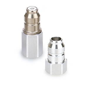 Embout P modèle taraudé BSPT sans clapet anti-retour - Inox 304 série KKA SMC