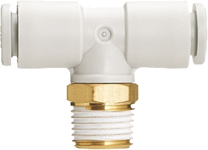 Raccord En T Laiton 3 Voies - Adaptateur Filetage Mâle/femelle BSP 1/8, 1/4, 3/8 Pouce, Pour Tuyauterie