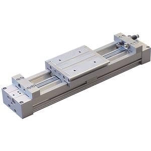 Vérin pneumatique sans tige diamètre 16 double effet amortissement pneumatique série MY1M SMC
