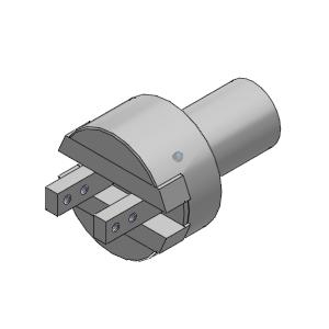 Kit de montage d'interrupteur pour pince rotative MRHQ10 SMC