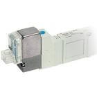 Distributeur en ligne 5/3 centre fermé commande électropneumatique série SY7000