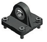 Fixation tenon arrière à rotule - Type MP6 SMC