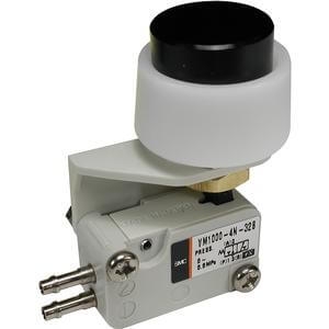 Micro vanne à commande mécanique - 3/2 - Série VM1000 SMC