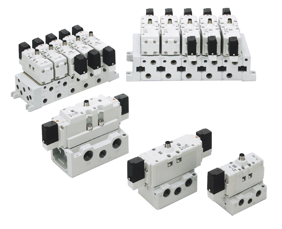 Distributeur pneumatique ISO 2 - Série EVSA7 SMC