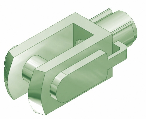 Vérin Double Effet Profilé Ø80 Mm, Tige M20X150, Orifices 3/8'' Gaz, Course  100 Mm - P1F-S