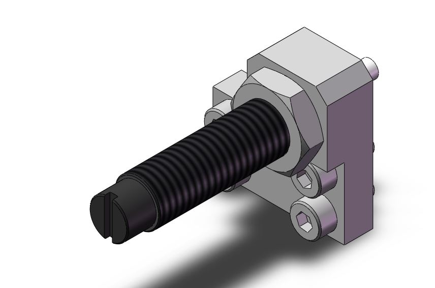 Amortisseur hydraulique de chocs arrière MXQ-BT SMC