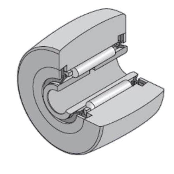 Galets à aiguilles bague extérieure cylindrique 2 joints - Série NA22 NTN SNR