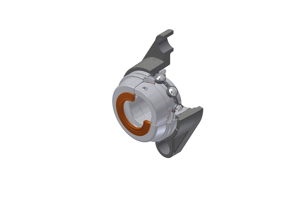 Paliers inox auto-aligneur 2 bouchons ouverts série SESFL NTN SNR