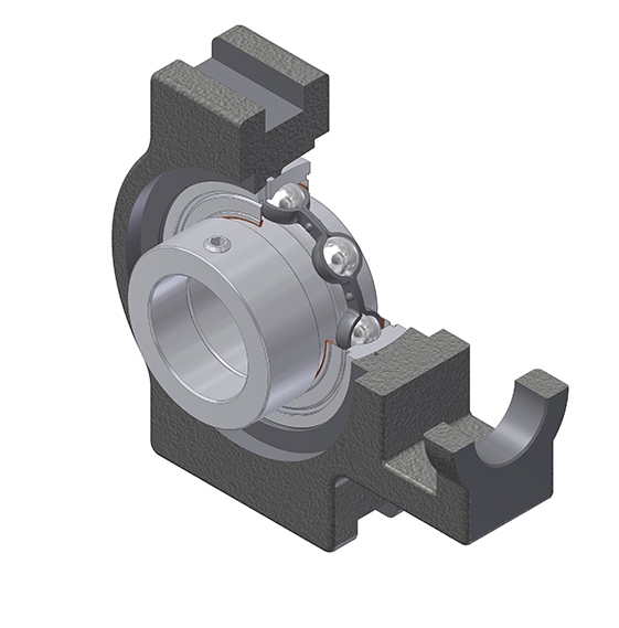 Paliers inox auto-aligneur SEST - Avec rainure pour bouchon NTN SNR