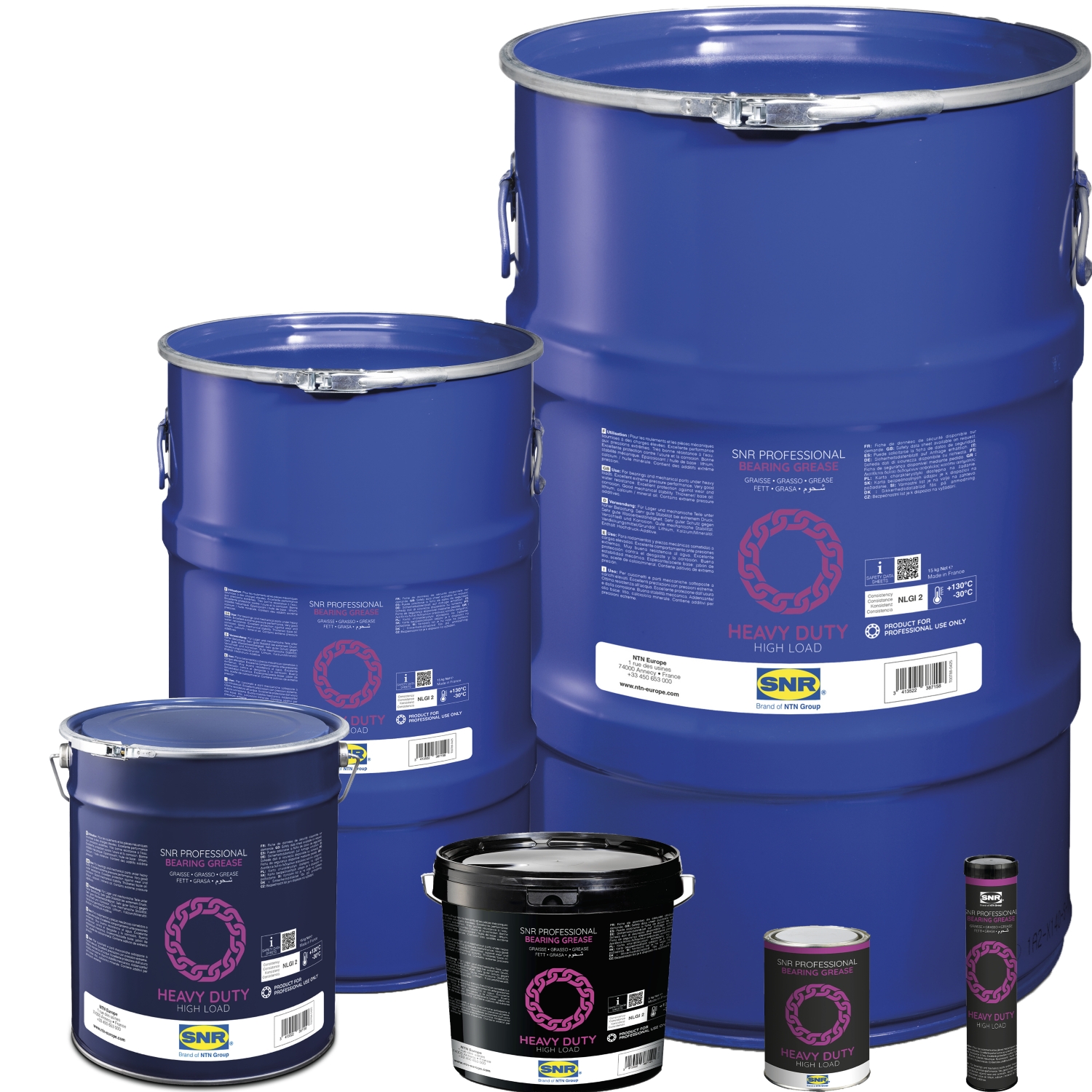 Graisse forte charge huile de base lithium / minérale viscosité 150