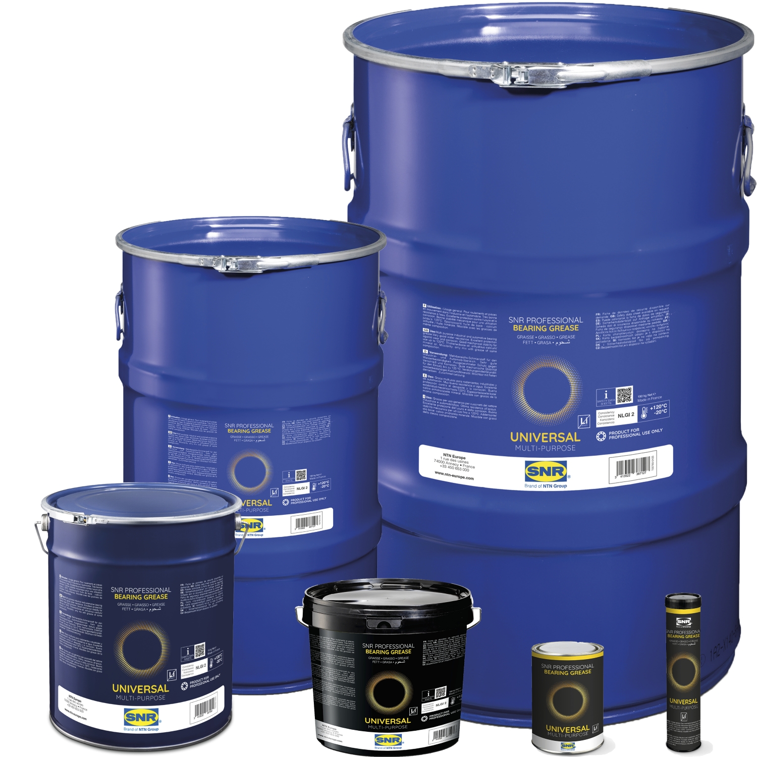 Graisse universelle huile de base calcium lithium / minérale viscosité 150